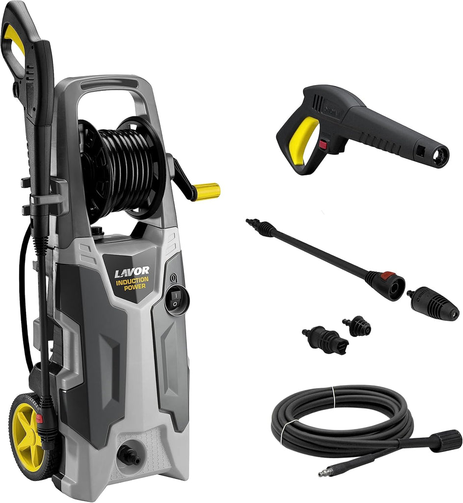 Nettoyeur Haute Pression Cruiser 160 Plus avec Moteur à Induction,Enrouleur en Pression,Puissance 160 Bar Max,Débit 390 l/h Max,Moteur 2200W