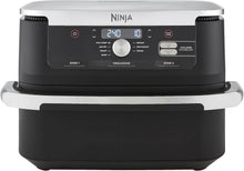 Load image into Gallery viewer, NINJA Foodi FlexDrawer Air Fryer, Dual Zone Avec Séparateur Amovible, Grand Tiroir de 10.4 L, 7-en-1, Double Zone, Sans Huile, Pièces Antiadhésives Compatibles Au Lave-Vaisselle, Noir AF500EU