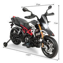 Load image into Gallery viewer, Moto Electrique pour Enfants 12V avec Lumières LED Musique MP3 Roues Antidérapantes pour Garçons et Filles 37 95 mois -