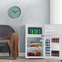Load image into Gallery viewer, Rfrigrateur Compact Mini-rfrigrateur 90 L Conglateur Spar avec Design  2 Portes Fonctionnement Silencieux Blanc/Gris/Noir -