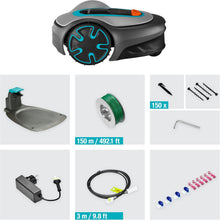 Load image into Gallery viewer, Tondeuse robot SILENO minimo 250 m虏 : Tondeuse intelligente avec connectivit optimale Programmable avec l'application Bluetooth庐 ,Version FR/NL (15201-26)