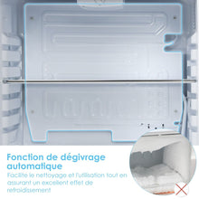 Load image into Gallery viewer, Mini Frigo 68L 220-240V Étagères Amovibles et Porte Réversible Température 0 °C - 10 °C pour Maison Chambre Bureau -