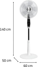 Load image into Gallery viewer, Rowenta Turbo Silence Extreme Ventilateur sur pied, Puissant, Silencieux, Écoénergétique, Design, Timer 12h, Télécommande VU5690F0