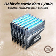 Load image into Gallery viewer, MIZUDO 11L Chauffe-Eau à Gaz Instantané Propane Indoor, avec indicateur LED pour Usage Domestique