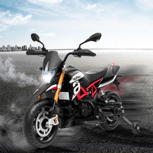 Load image into Gallery viewer, Moto Electrique pour Enfants 12V avec Lumières LED Musique MP3 Roues Antidérapantes pour Garçons et Filles 37 95 mois -