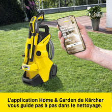 Load image into Gallery viewer, Kärcher Nettoyeur Haute Pression K 4 Power Control Flex Home,Pression : max. 130 bar,Débit : 420 l/h,Surface : 30 m²/h,Poids : 11,5 kg,Pistolet Haute Pression,Rotabuse,Lance,Home Kit