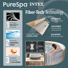 Load image into Gallery viewer, Intex Pure Spa Sahara 6 Places 28428EX Beige