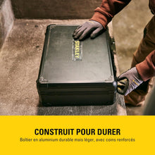 Load image into Gallery viewer, STANLEY Valise de Maintenance 142 Pièces - Pinces et Coupe-Touts, Clé à Molette, Niveau, Mesure, Tournevis, Scie à Métaux, Cutter, Marteau, Outils pour Serrage-Vissage STMT98109-1