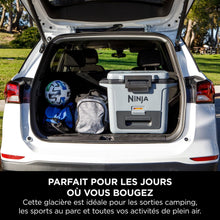 Load image into Gallery viewer, Ninja FrostVault Hard Cooler Glacière de Haute qualité, Conserve la Glace Jusqu' Jours, tiroir Rangement Sec intégré à température de réfrigérateur