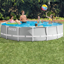 Load image into Gallery viewer, Intex piscine prism frame ronde tubulaire (ø)3,05 x (h)0,76m