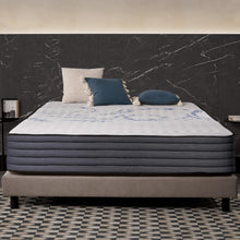 Load image into Gallery viewer, NATURALEX - Matelas PerfectSleep 140x190 cm - 30 cm - Soutien Mousse à mémoire de Forme - Accueil Blue Latex - Confort Ferme - Respirant - 7 Zones - Réversible - Haute Densité - Fabriqué en Europe