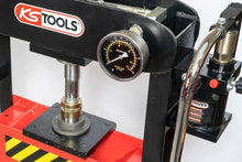 Load image into Gallery viewer, KS Tools - 160.0112 - Presse hydraulique d'établi - presse hydraulique 15 tonnes - Pompe hydraulique 2 vitesses