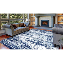Load image into Gallery viewer, Concord Global Trading 69553 3 x 4 ft. Jefferson Abstract Rectangle Area Rug Navy